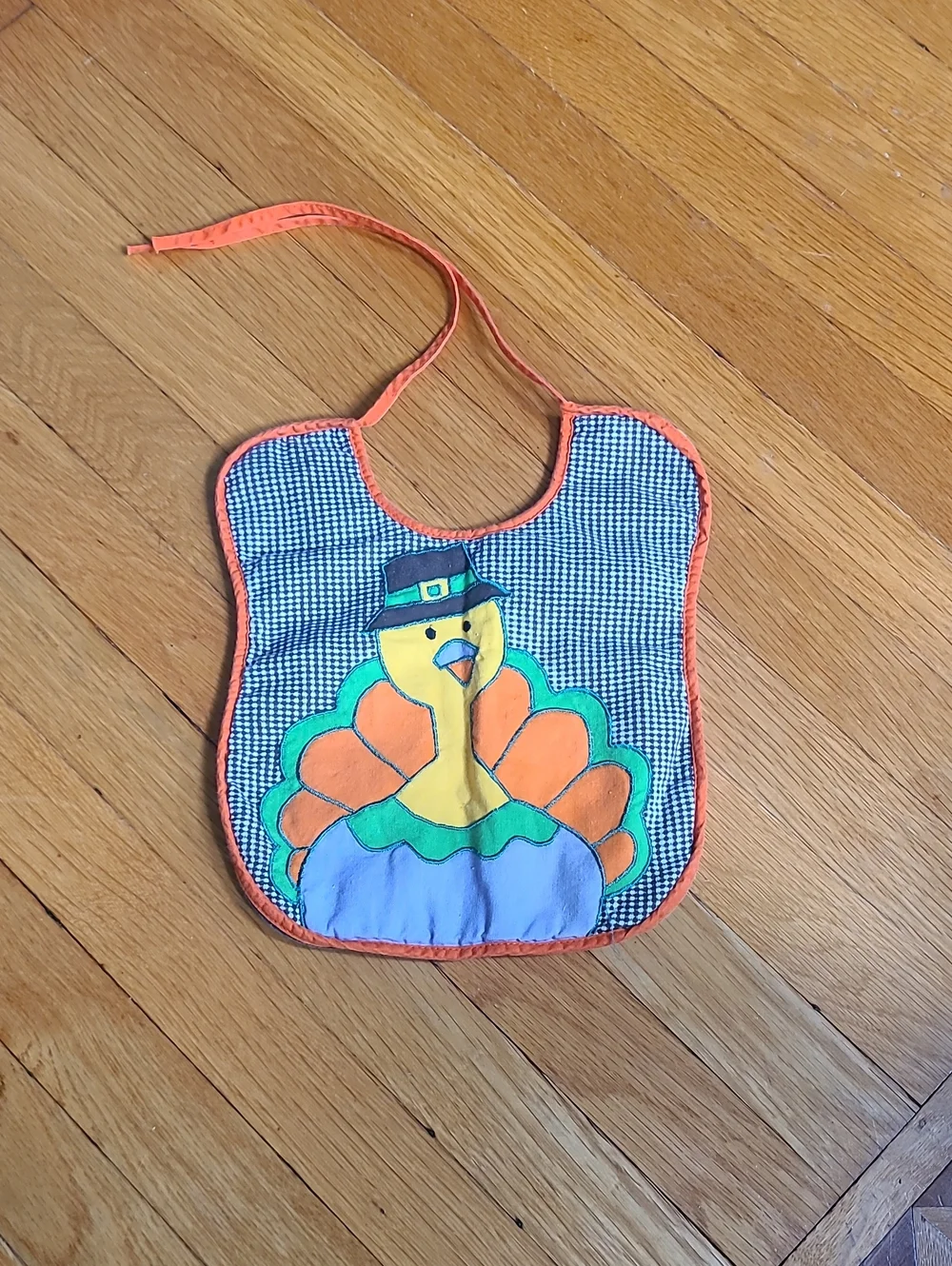 Vintage Halloween / Thanksgiving Bib